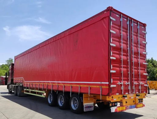 蓬布側簾廂式半掛車