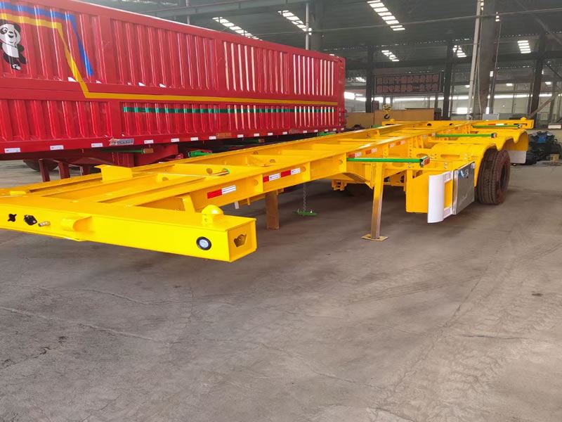 優(yōu)質(zhì)骨架半掛車出售，提供穩(wěn)定可靠的運(yùn)輸解決方案