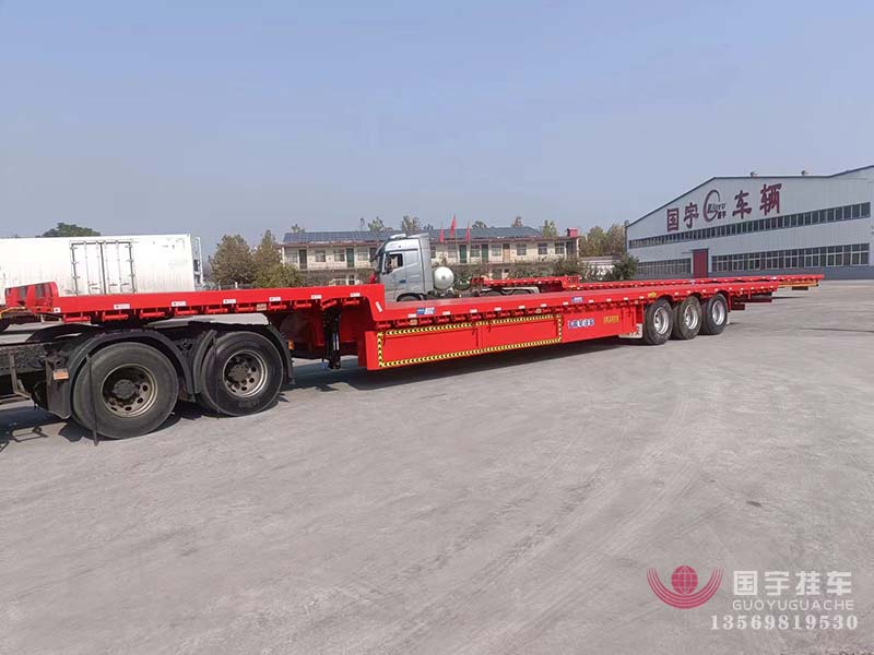 低平板半掛車:物流行業(yè)的關(guān)鍵角色