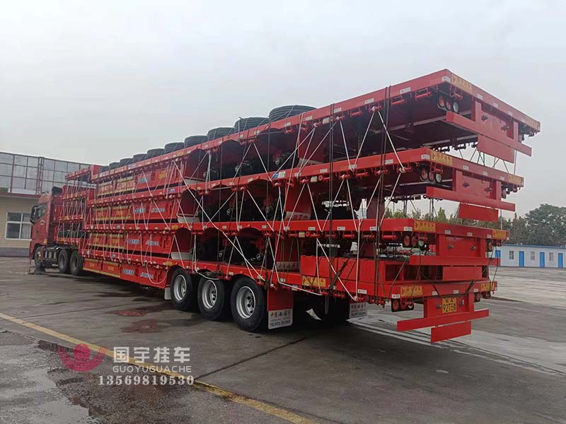 低平板半掛車:物流業(yè)的重要角色