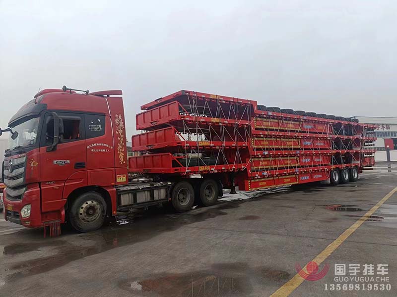 低平板半掛車:物流業(yè)的重要角色